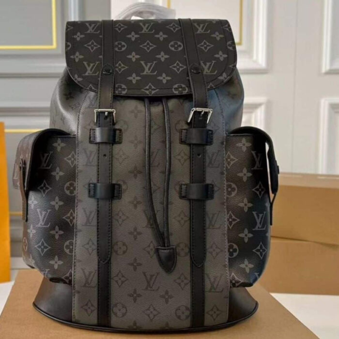 Louis Vuitton Christopher Backpack Black 47Cm - Image 2