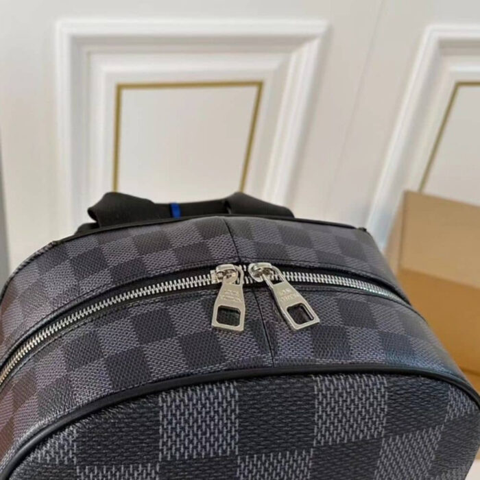 Louis Vuitton Excellent Campus Backpack Black And Gray 36Cm - Image 6