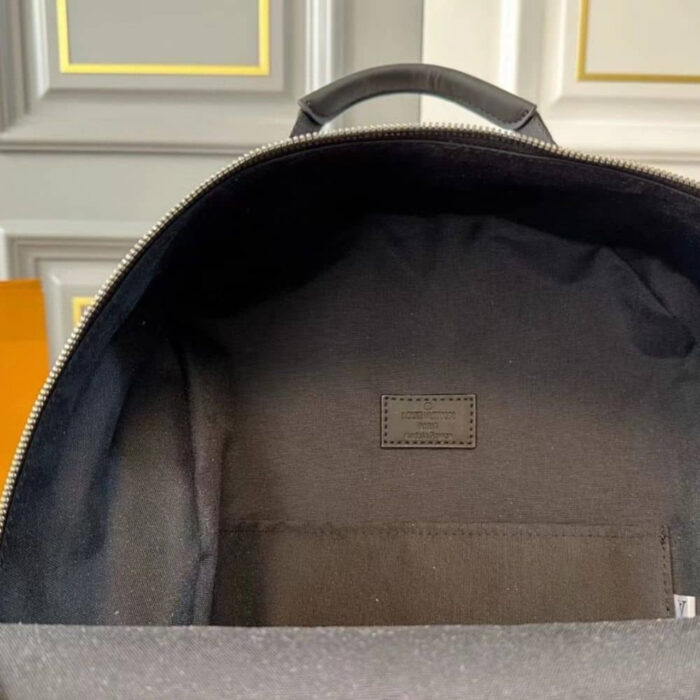 Louis Vuitton Discovery Monogram Eclipse Canvas Backpack Black 37Cm - Image 5