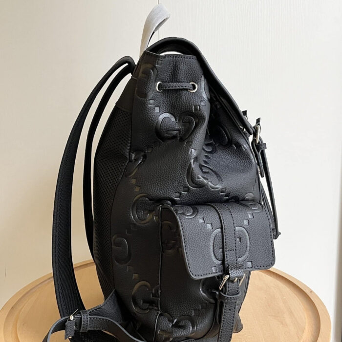 Gucci Jumbo Gg Backpack Black 42Cm 625770 AABZF 1000 - Image 4