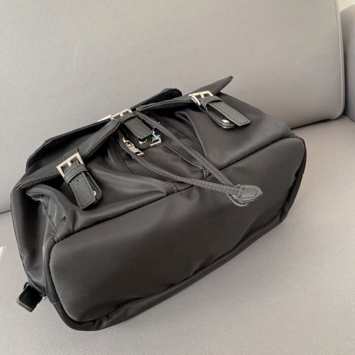 Prada Re Nylon Medium Backpack Black 30Cm 1BZ677RV44F0002VOOO - Image 7