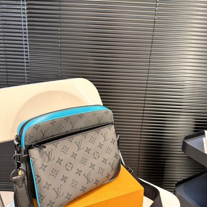 Louis Vuitton Trio Messenger Turquoise 25cm M69443 - Image 2