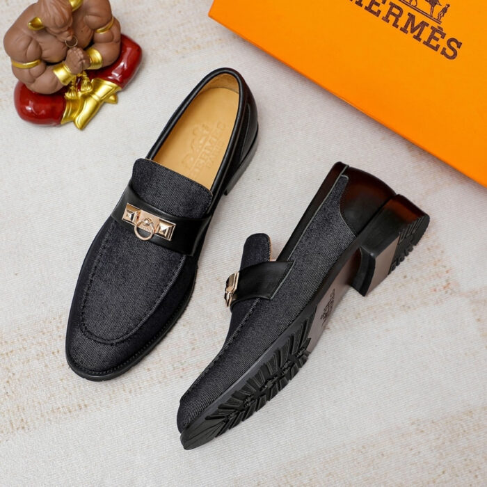 Hermes Blaise Loafer Black - Image 3