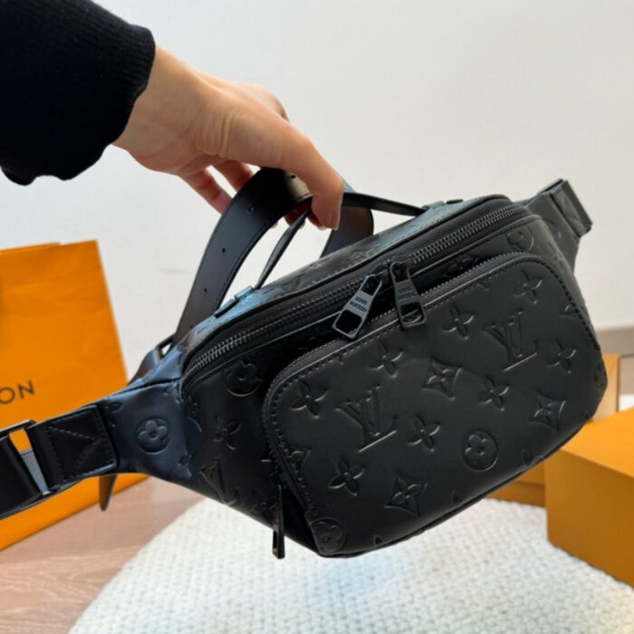 Louis Vuitton Rush Bumbag Monogram Shadow Black 31cm M47058 - Image 2