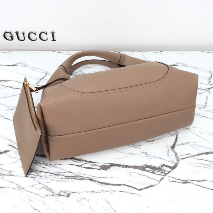 Super Vip 1:1 – Gucci Softbit Medium Top Handle Bag Brown 46Cm 837467 AAEAO 1523 - Image 5