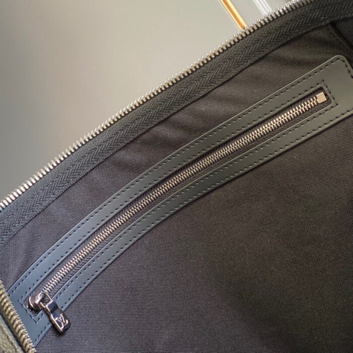 Louis Vuitton Keepall Bandouliere 55 Monogram Eclipse 55Cm M40605 - Image 3