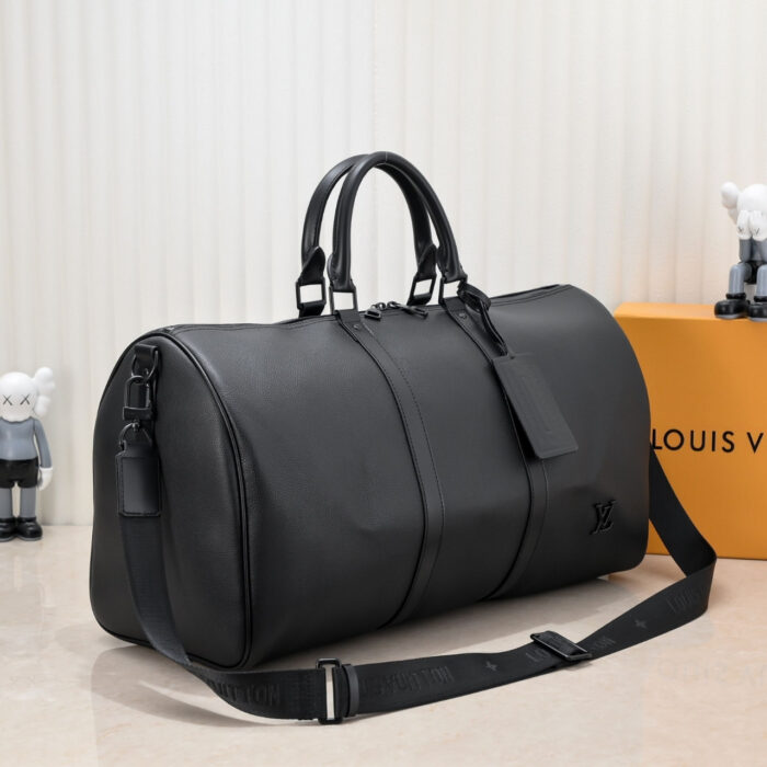 Louis Vuitton Keepall Bandoulière 50 Black 50Cm M21420 - Image 2