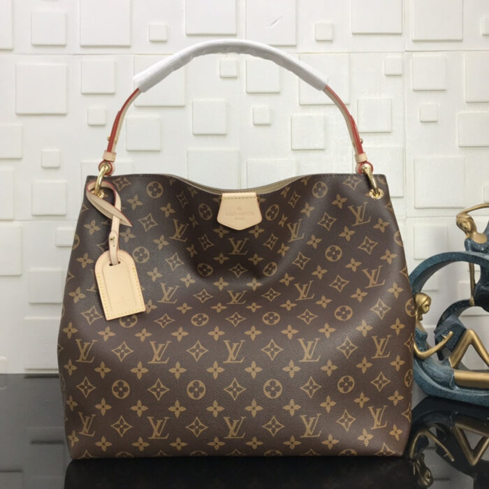 Super Vip 1:1 - Louis Vuitton Graceful PM Monogram Beige 40Cm M43701 - Image 2