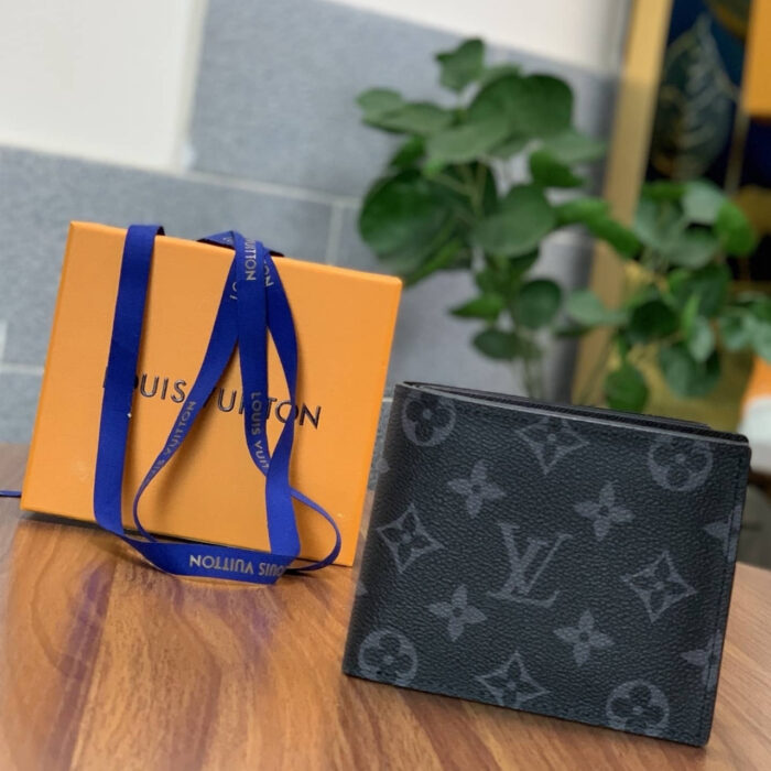 Louis Vuitton Amerigo Wallet Monogram Canvas Black 11Cm N60053 - Image 2