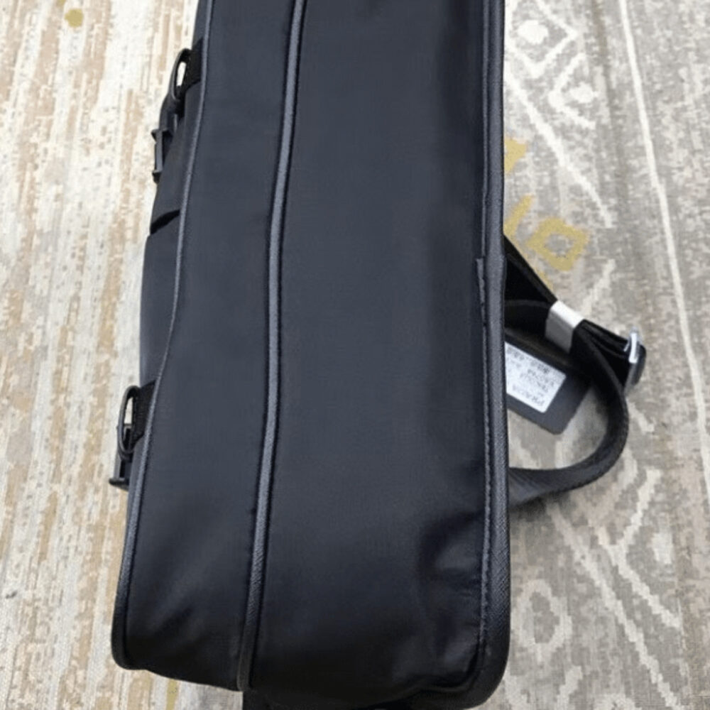 Prada Nylon Messenger Bag Black 32Cm - Image 4