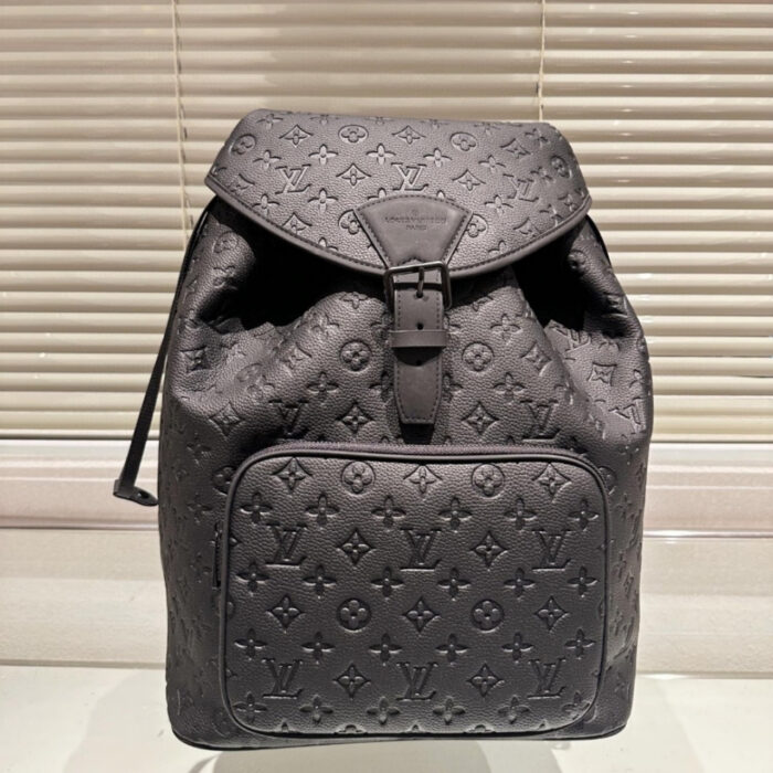 Louis Vuitton Montsouris Backpack Black 45Cm M23127 - Image 2