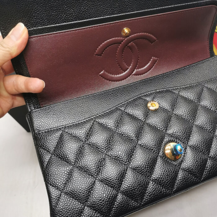Super Vip 1:1 – Chanel Classic Medium Flap Bag Black 25Cm - Image 7
