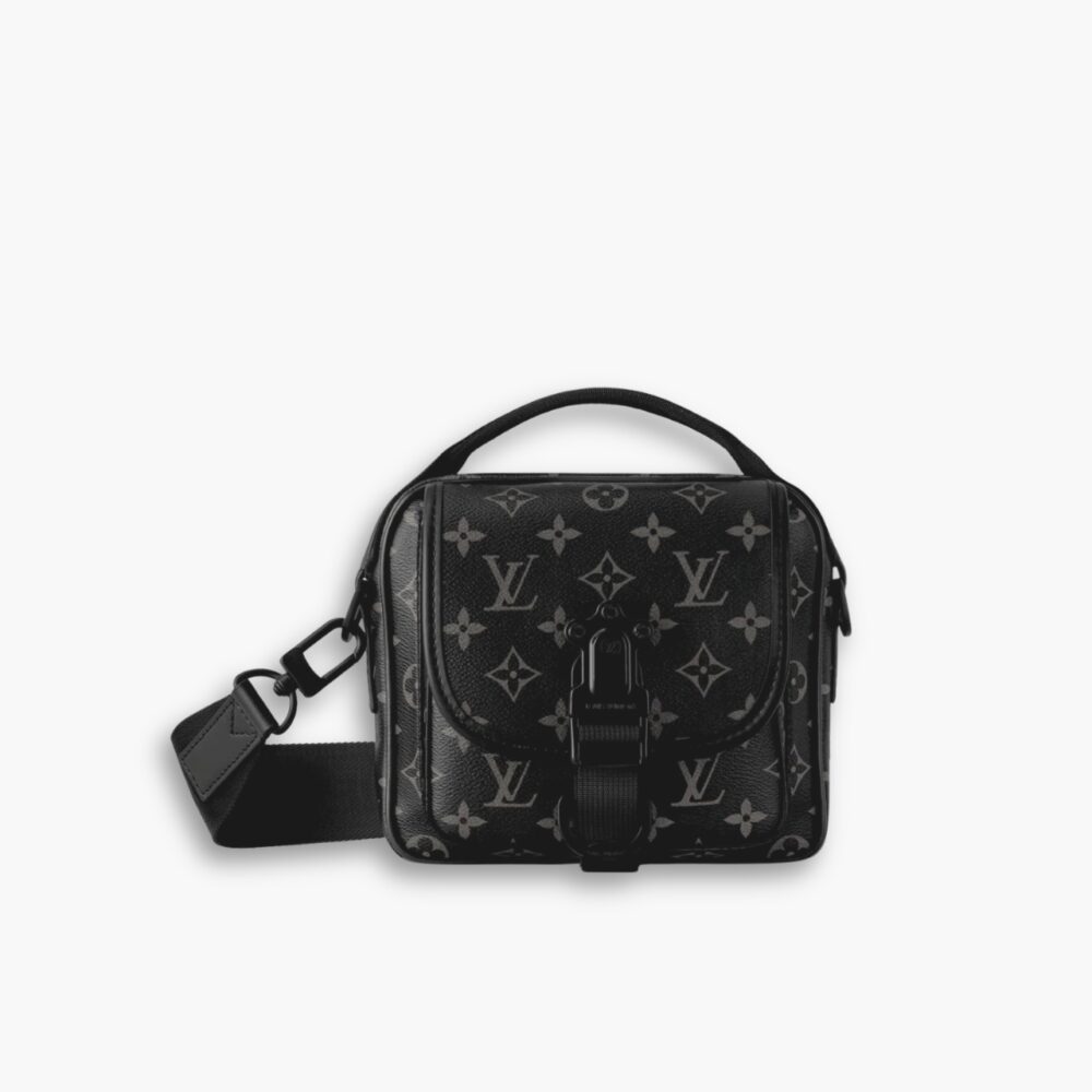 Louis Vuitton Quest Messenger Black 18cm