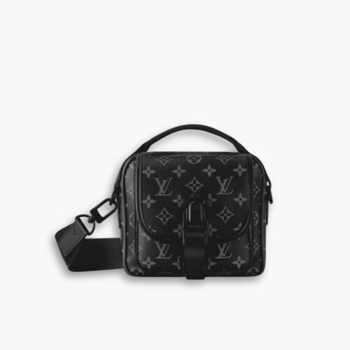 Louis Vuitton Quest Messenger Black 18cm