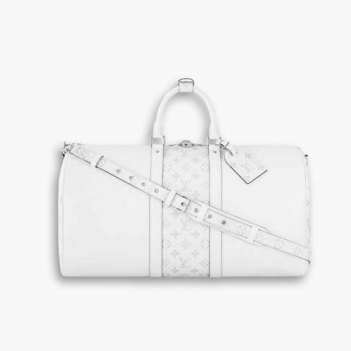 Louis Vuitton Keepall Bandouliere Optical White 40cm M30885