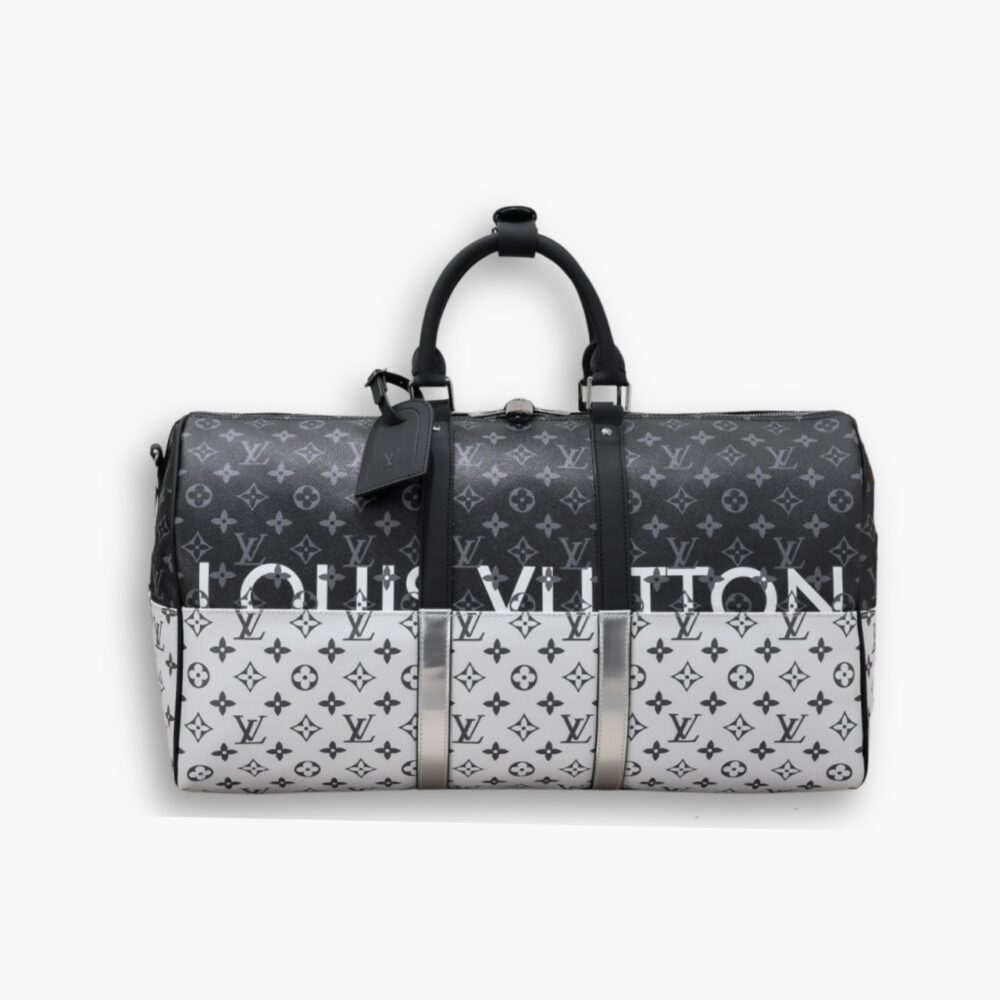 Louis Vuitton Keepall Bandouliere Monogram Eclipse Outdoor Split 50Cm M43412