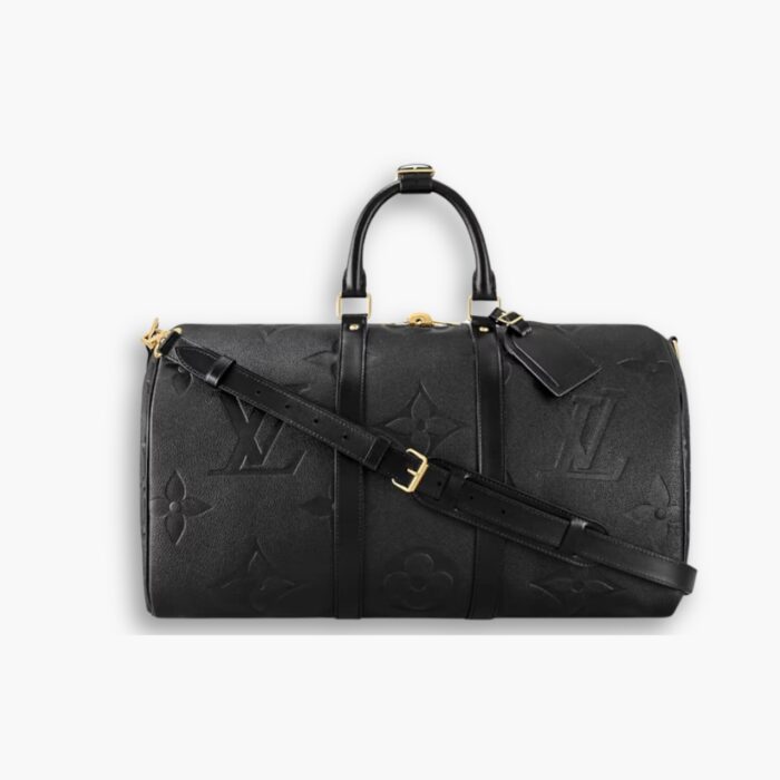 Louis Vuitton Keepall Bandouliere 50cm Monogram Black M45532