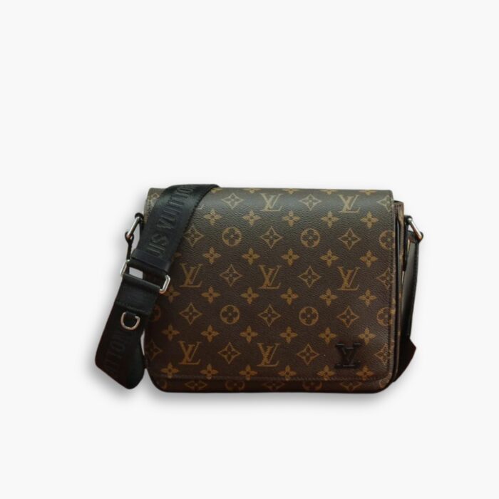 Louis Vuitton Monogram Messenger Bag Brown 25Cm