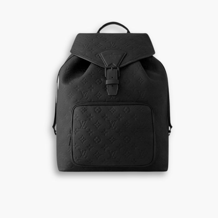 Louis Vuitton Montsouris Backpack Black 45Cm M23127
