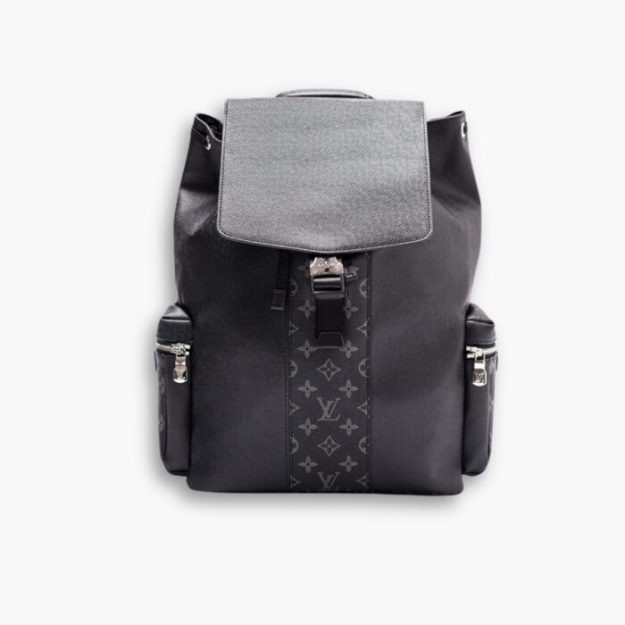 Louis Vuitton Monogram Taigarama Outdoor Backpack Black 40Cm