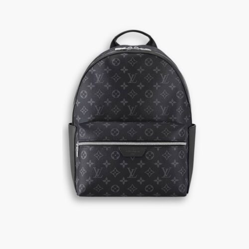 Louis Vuitton Discovery Monogram Eclipse Canvas Backpack Black 37Cm