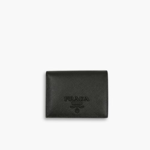Prada Small Wallet Black 11cm 1MV204 2EBW F0002