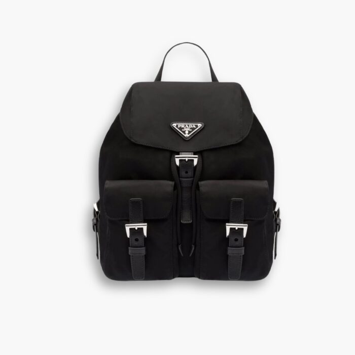 Prada Re Nylon Medium Backpack Black 30Cm 1BZ677RV44F0002VOOO