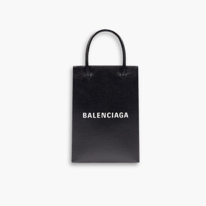 Balenciaga Mini Shopping Bag Black 18Cm 5938260AI2N1000