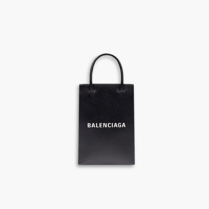 Balenciaga Mini Shopping Bag Black 18Cm 5938260AI2N1000