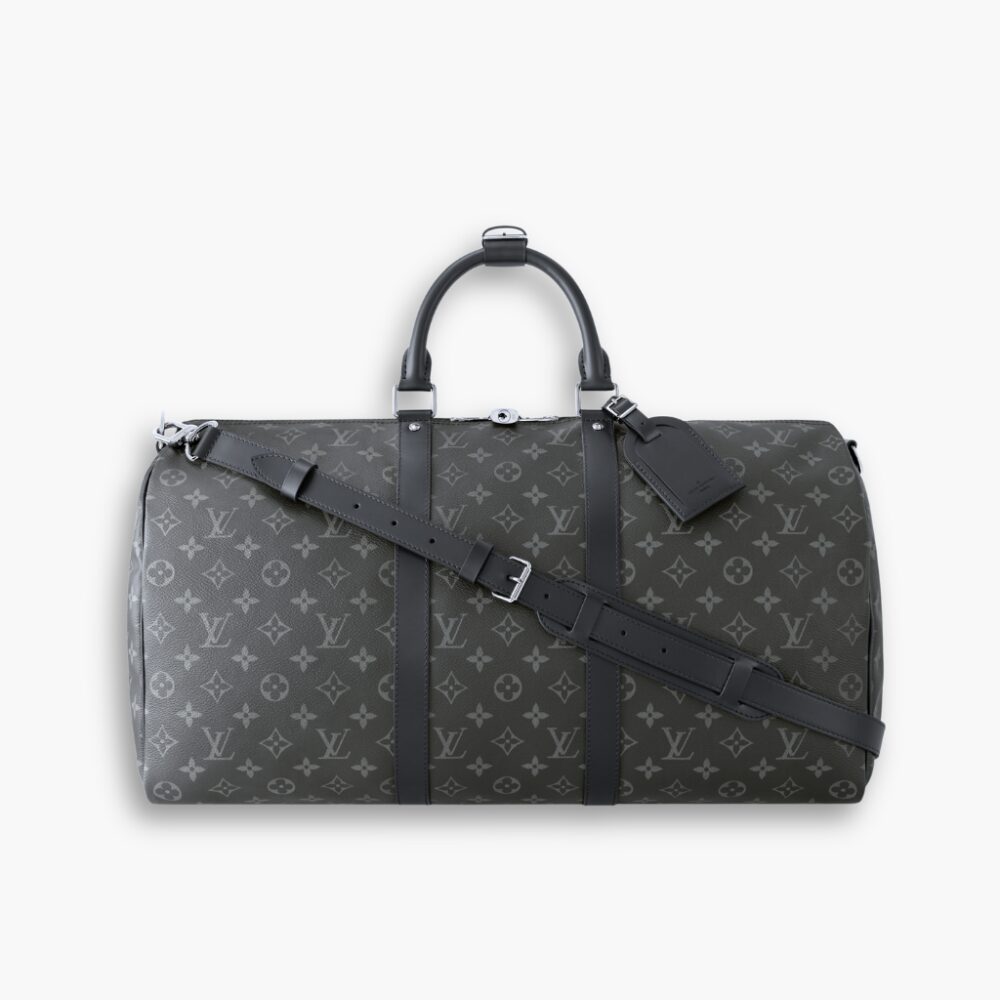 Louis Vuitton Keepall Bandouliere 50 Monogram Eclipse 50Cm M14202