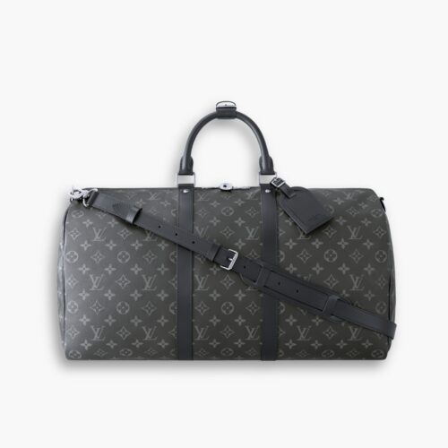 Louis Vuitton Keepall Bandouliere 50 Monogram Eclipse 50Cm M14202