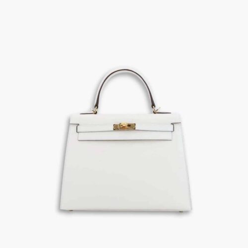 Hermès Kelly 30 Bag In Offwhite 30cm