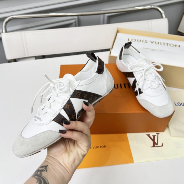 Louis Vuitton LV Sneakerina Monogram White 1AHNC6 - Image 3