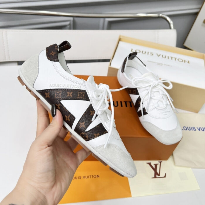Louis Vuitton LV Sneakerina Monogram White 1AHNC6 - Image 4