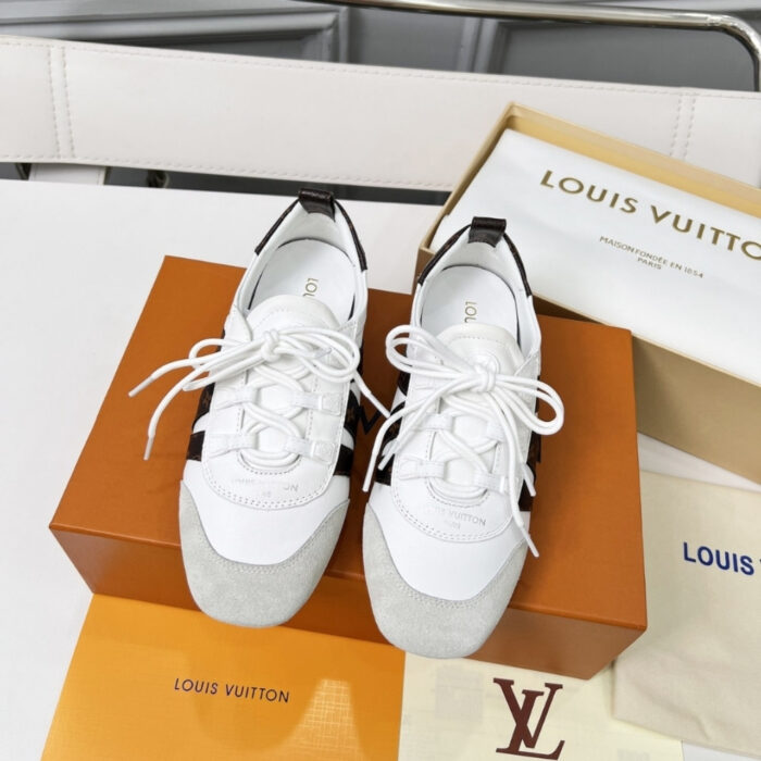 Louis Vuitton LV Sneakerina Monogram White 1AHNC6 - Image 5