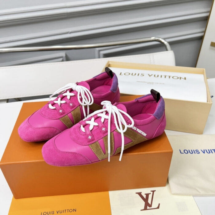 Louis Vuitton LV Sneakerina Fuchsia Pink 1AHNEE - Image 2