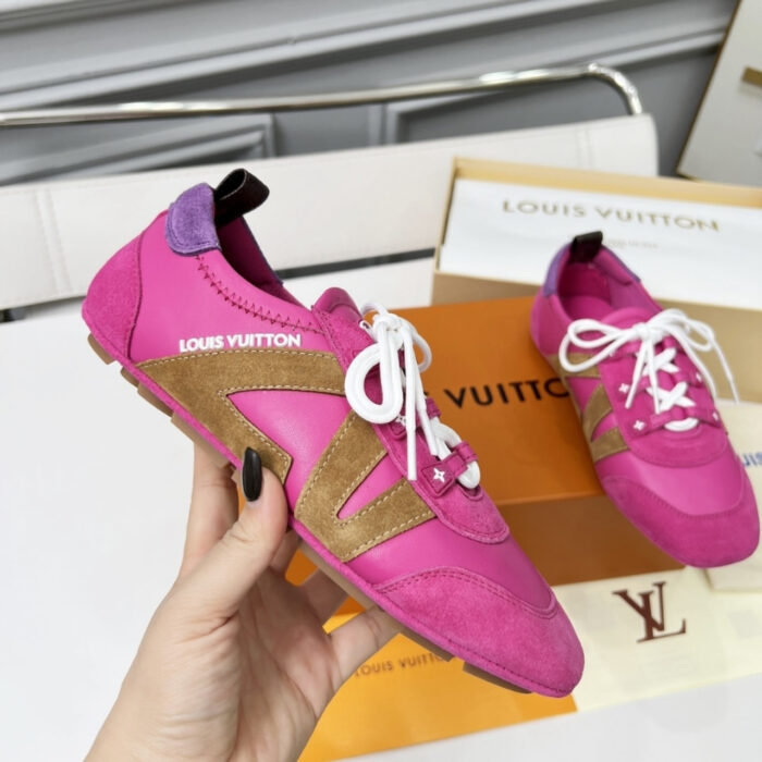 Louis Vuitton LV Sneakerina Fuchsia Pink 1AHNEE - Image 5