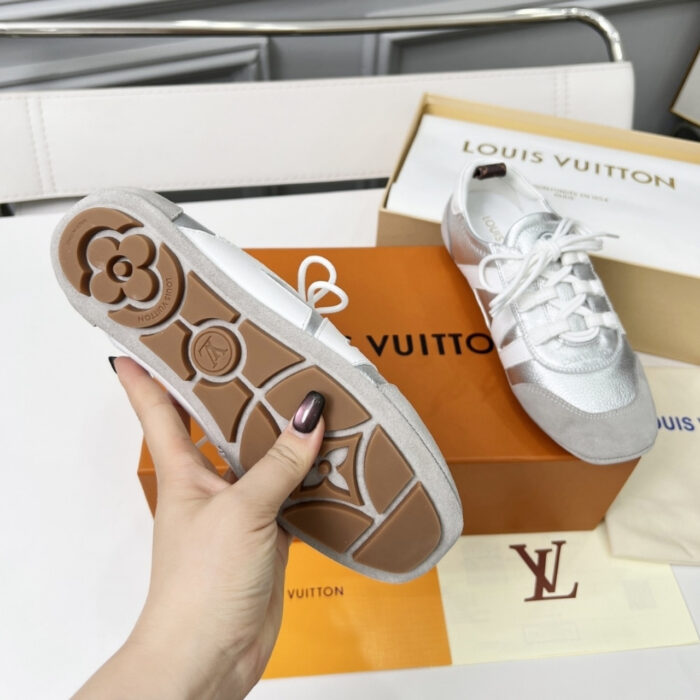 Louis Vuitton LV Sneakerina Silver 1AHOJD - Image 4