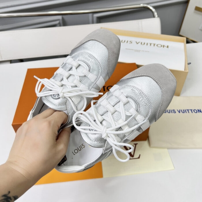 Louis Vuitton LV Sneakerina Silver 1AHOJD - Image 5