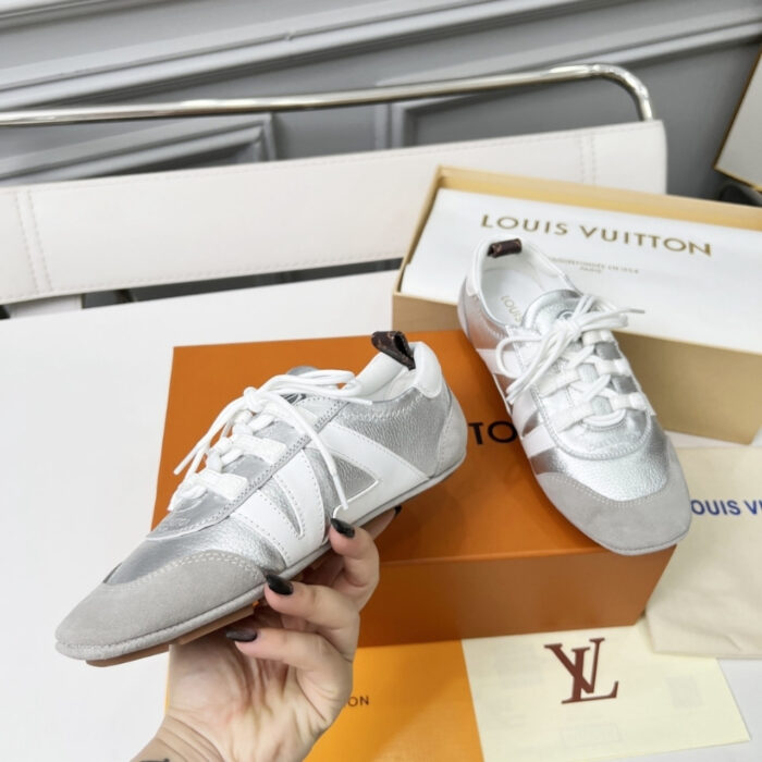 Louis Vuitton LV Sneakerina Silver 1AHOJD - Image 6
