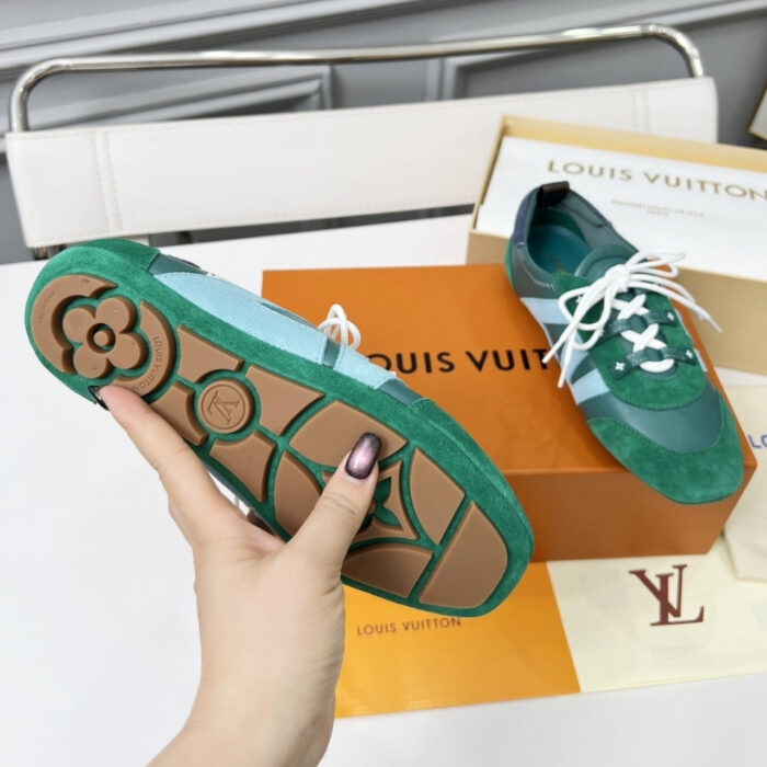 Louis Vuitton LV Sneakerina Green 1AHNDY - Image 5
