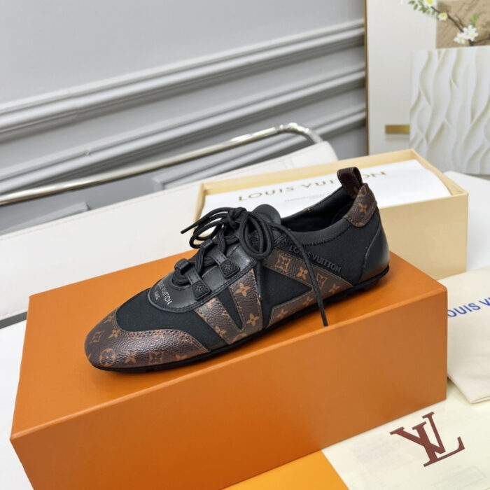 Louis Vuitton LV Sneakerina Monogram Black 1AHNDO - Image 6