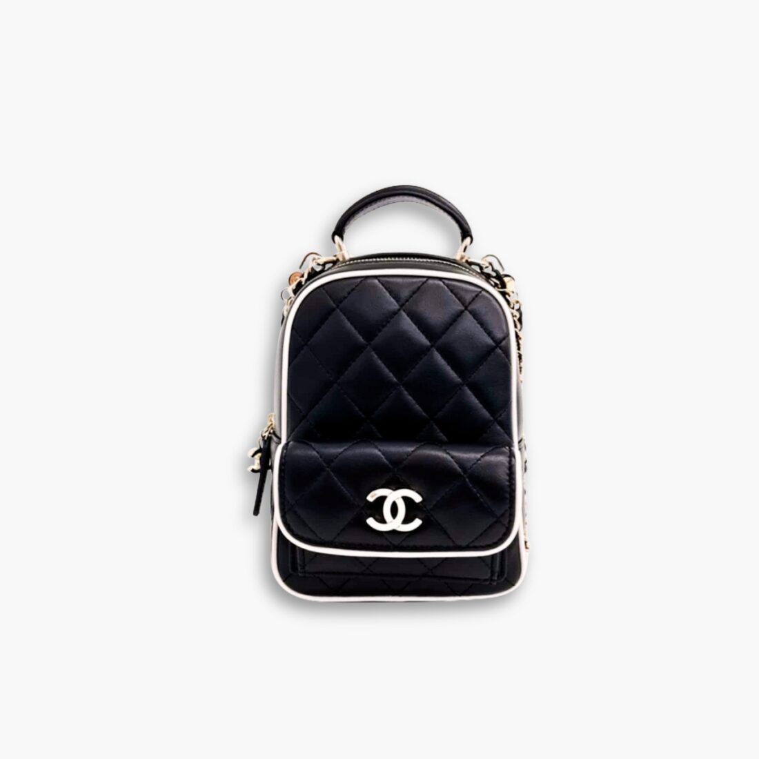 Chanel Mini Backpack Black 13Cm
