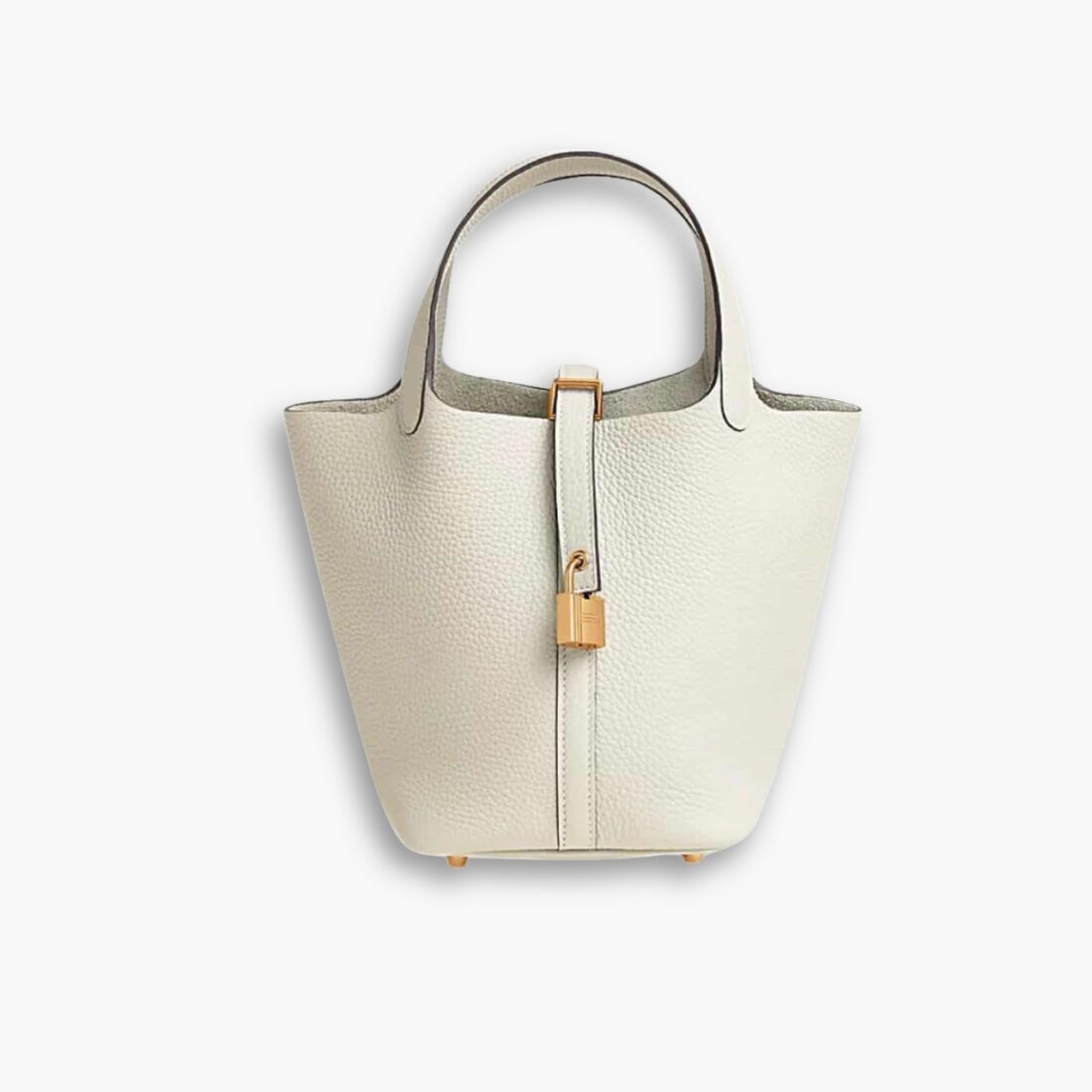 Hermes Picotin Lock 18 Bag White With Gold 18Cm 056289CC10