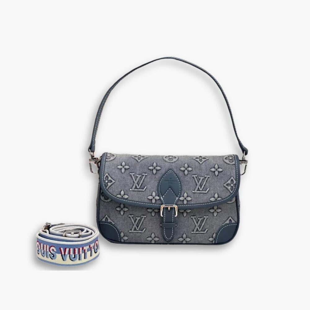 Louis Vuitton Diane Monogram Denim Blue 25Cm