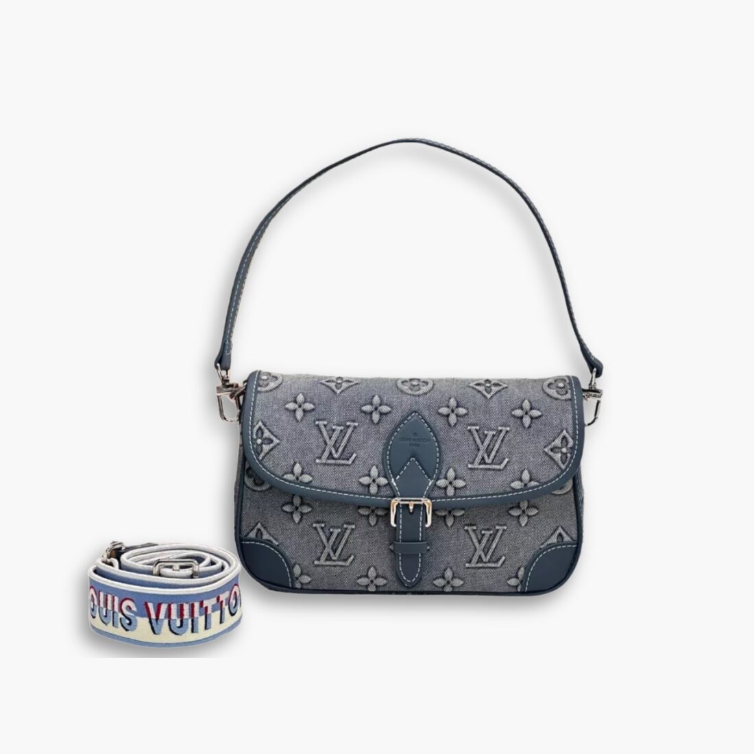 Louis Vuitton Diane Monogram Denim Blue 25Cm