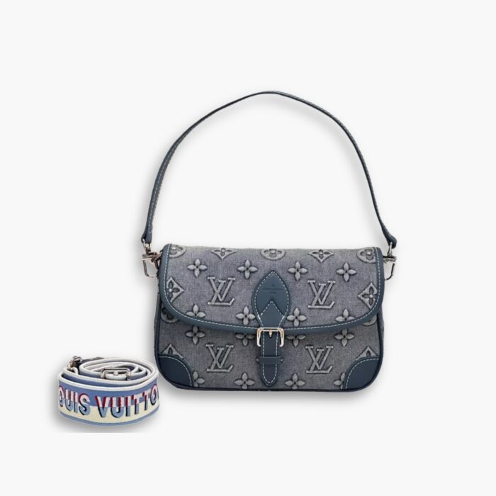 Louis Vuitton Diane Monogram Denim Blue 25Cm