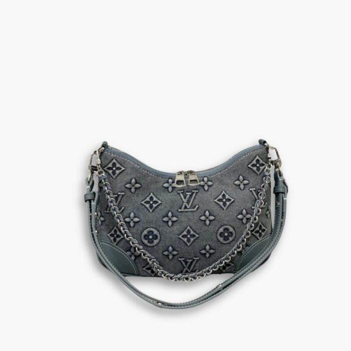 Louis Vuitton Boulogne PM Denim Blue 26Cm