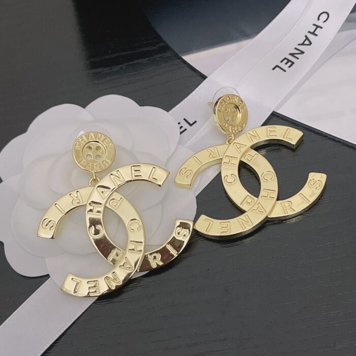 Chanel Paris Button Earrings - Image 5