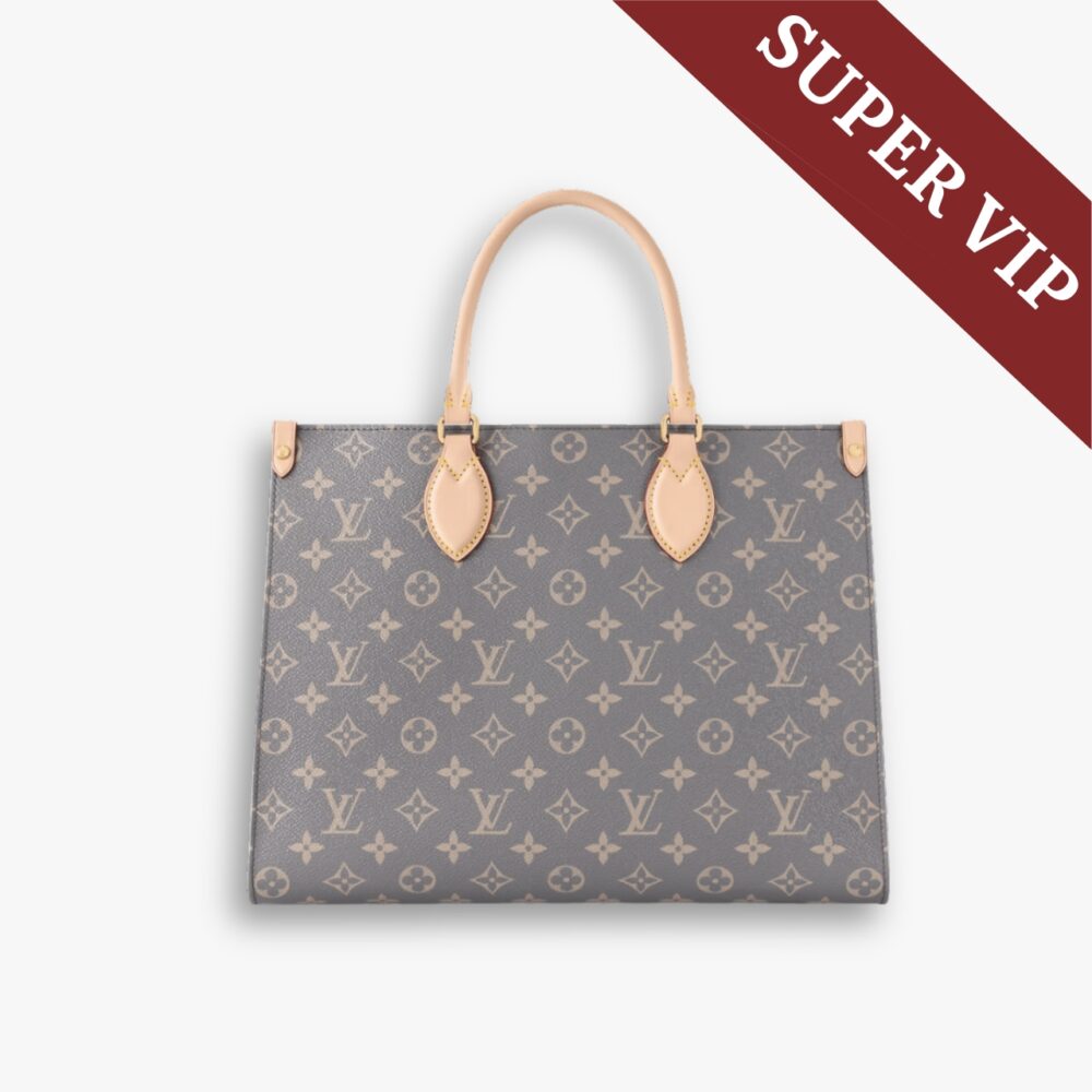 Super Vip 1:1 – Louis Vuitton Onthego MM Trianon Grey 35cm M12415